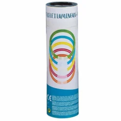 Bracelet festif lumineux multicolore x100