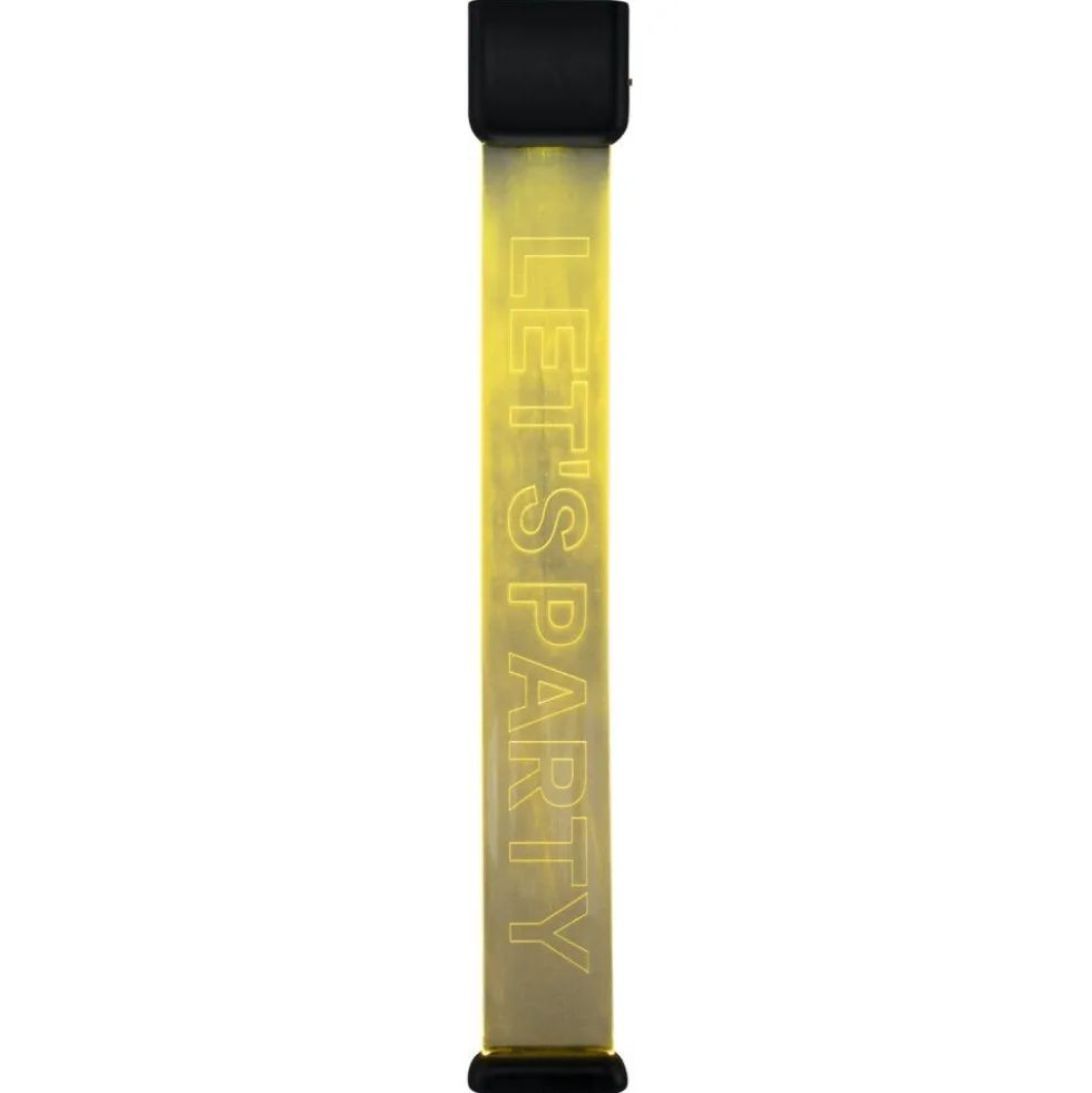 Bracelet LED avec message Let's Party L21cm (3 modèles)