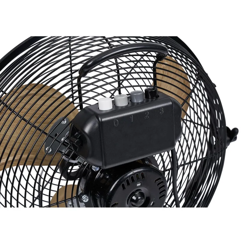 Brasseur d'air orientable 3 pales 3 vitesses Ø30cm 45W