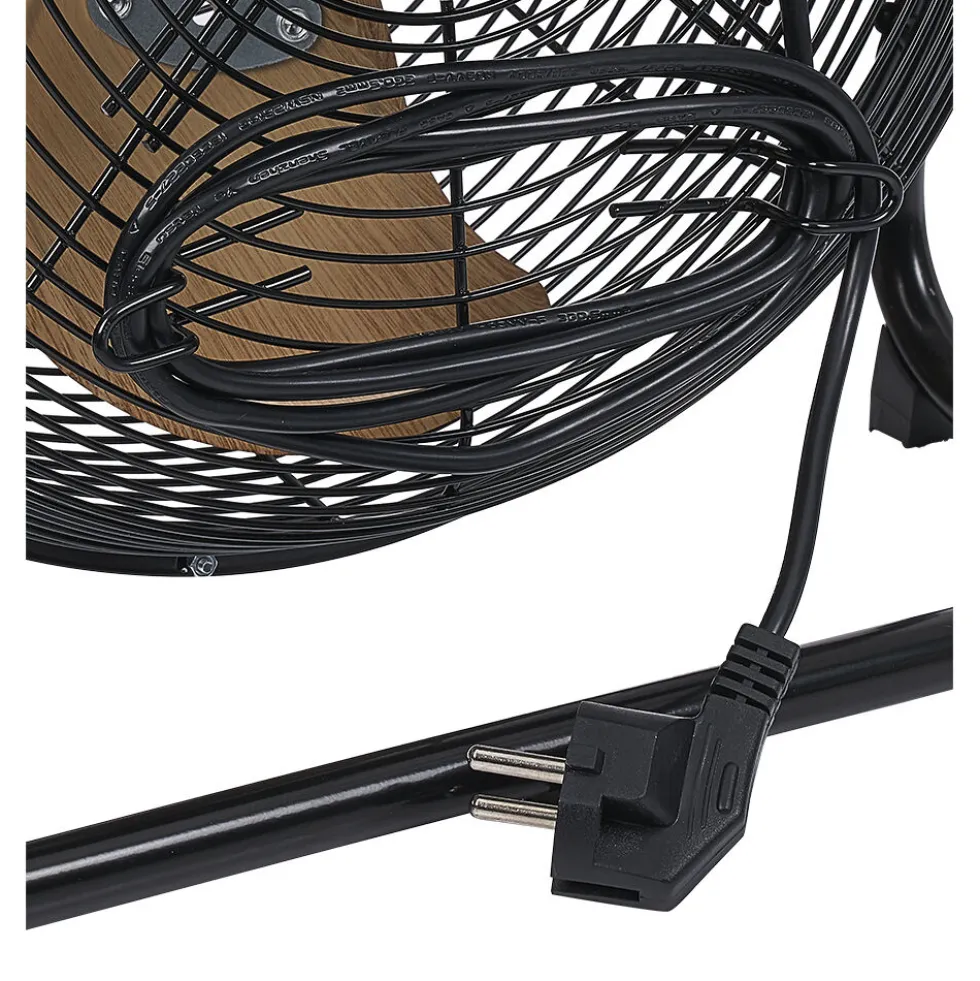 Brasseur d'air orientable 3 pales 3 vitesses Ø30cm 45W