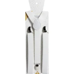 Bretelles fantaisies unies L100cm (2 modèles)