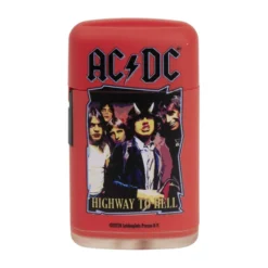 Briquet tempête PROF groupe ACDC H7cm (4 modèles)