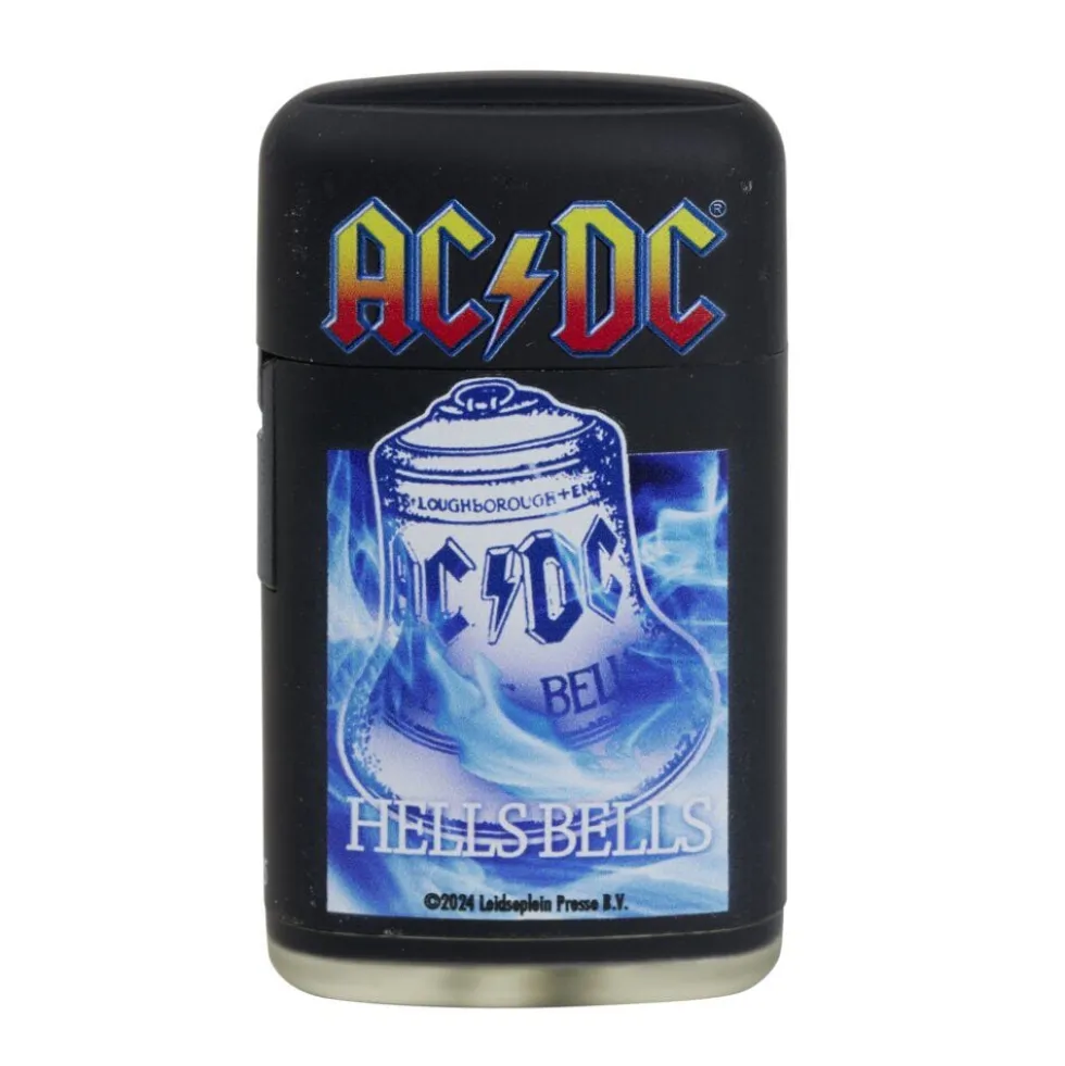 Briquet tempête PROF groupe ACDC H7cm (4 modèles)