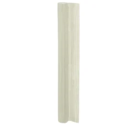Brise-vue double face en plastique gris clair L300xH150cm