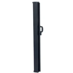 Brise-vue extensible et rétractable noir L300xH140cm