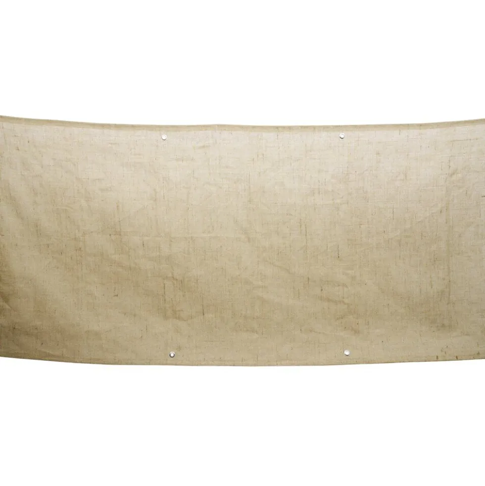 Brise vue jute beige naturel 300xH100cm