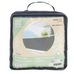Brise-vue polyester gris L500xH150cm