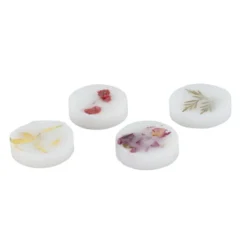 Brûleur de parfum céramique bubble avec 4 galets de cire senteur vanille