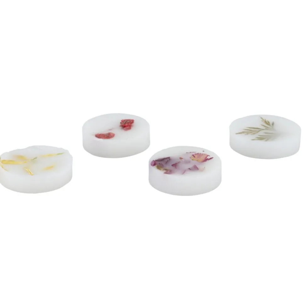 Brûleur de parfum céramique bubble avec 4 galets de cire senteur vanille