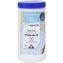 Brome galets désinfectant pastilles 20g Aquaway 1kg