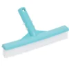 Brosse de piscine en plastique bleu 25x5xH15cm