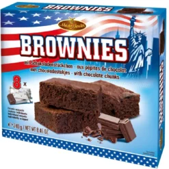 BROWNIE AUX PÉPITES DE CHOCOLAT X 8