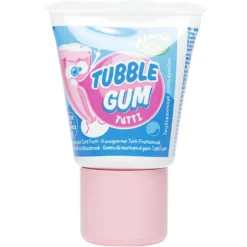 Bubble gum en tube goût tutti frutti 35 grammes