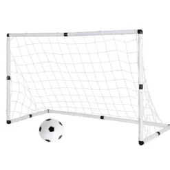But de football 2en1 avec ballon et gonfleur