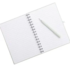 Cadeau merci pour cette année carnet avec stylo 17x22cm (3 modèles)
