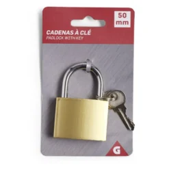 Cadenas à clé 50mm