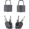 Cadenas à clé pour bagages x2