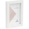 Cadre photo bois blanc 10x15cm pour photo 9x13cm