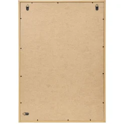 Cadre photo bois clair 50x70cm pour photo 40x50cm