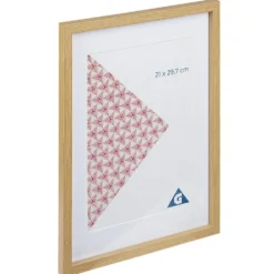 Cadre photo bois clair 30x40cm pour photo 21x29,7cm