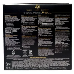 Café capsule L'or Lungo profondo 20 doses intensité 8