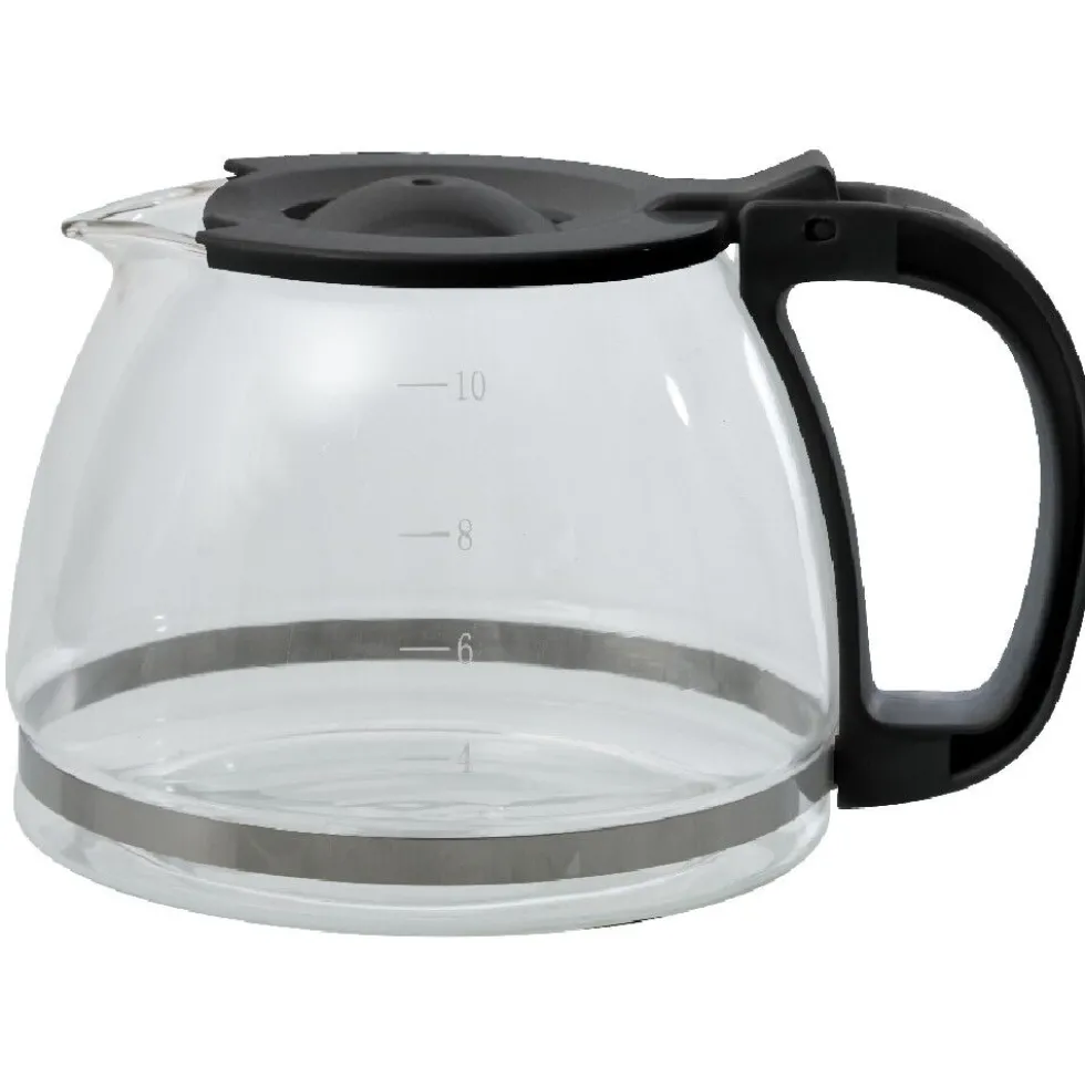 Cafetière électrique Homday noire 1,25 L