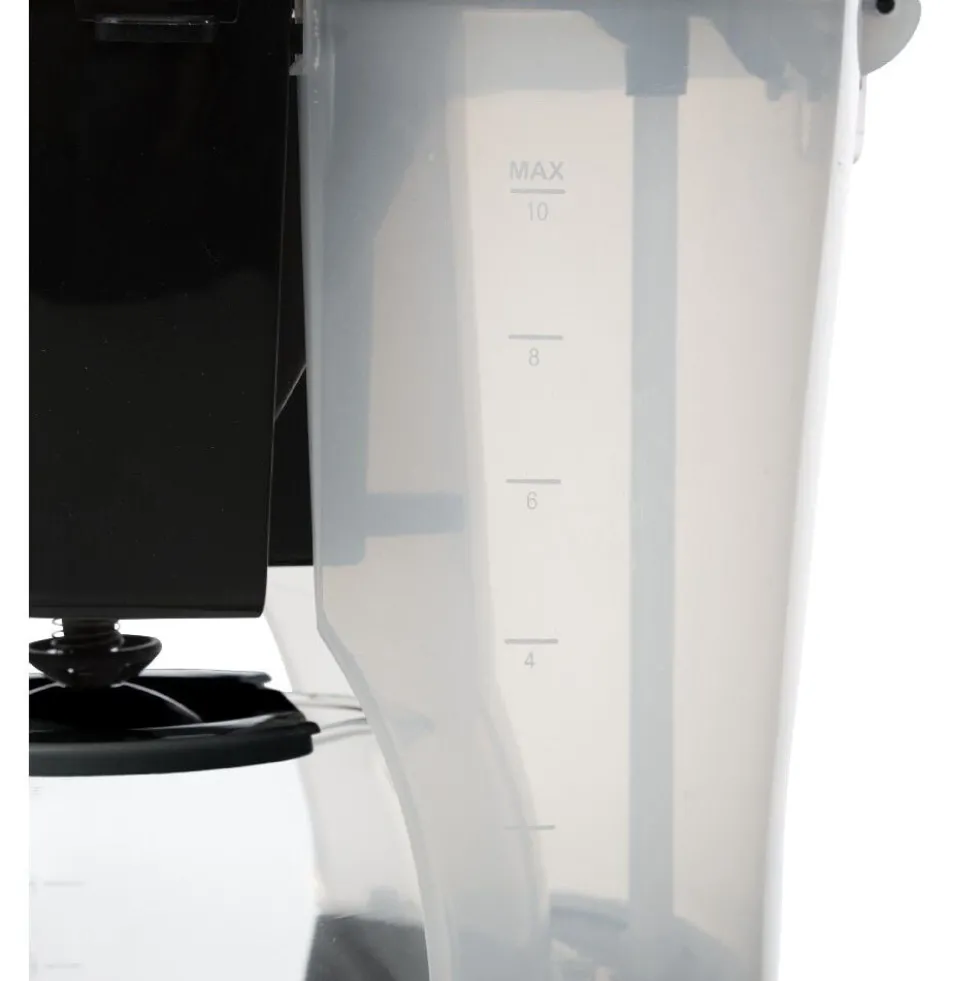 Cafetière électrique Homday noire 1,25 L