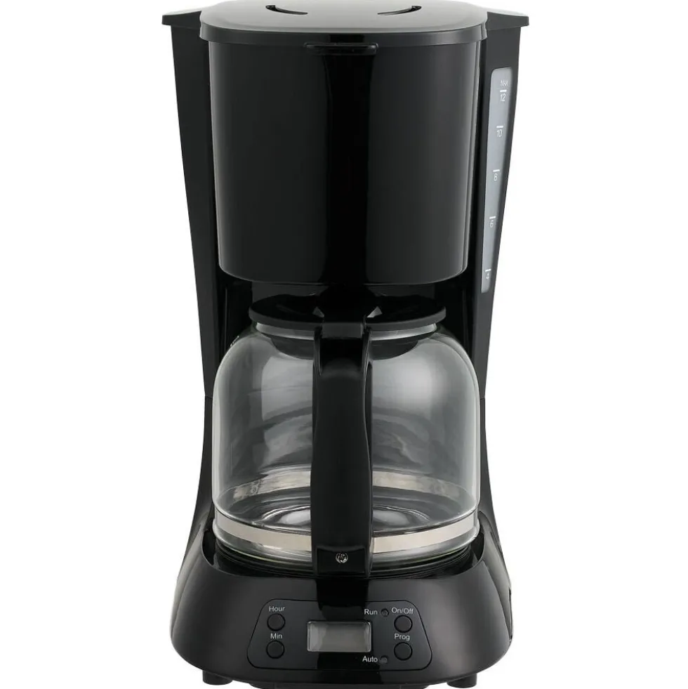 Cafetière programmable Homday noire 1,5L