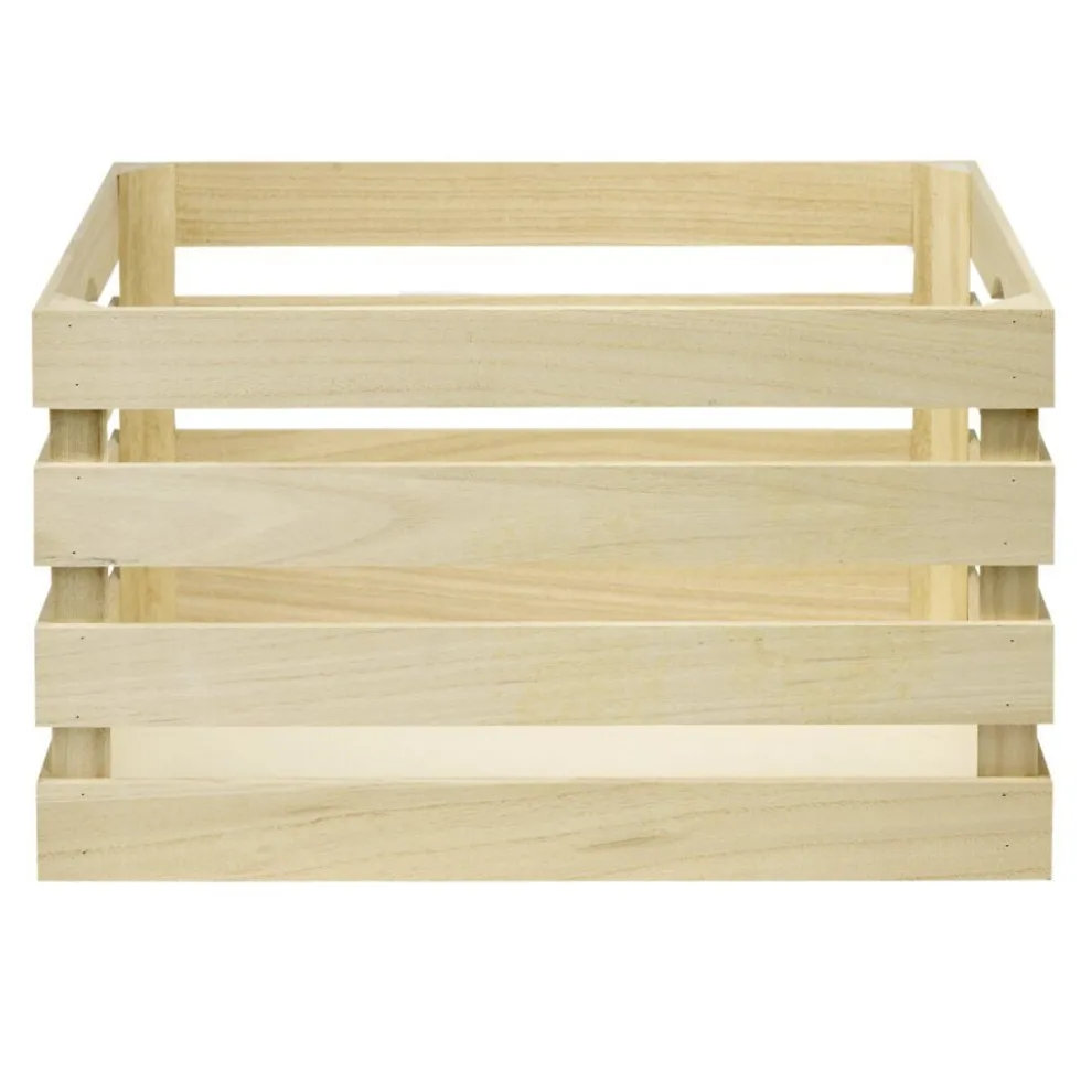 Cagette en bois 43x33xH25cm