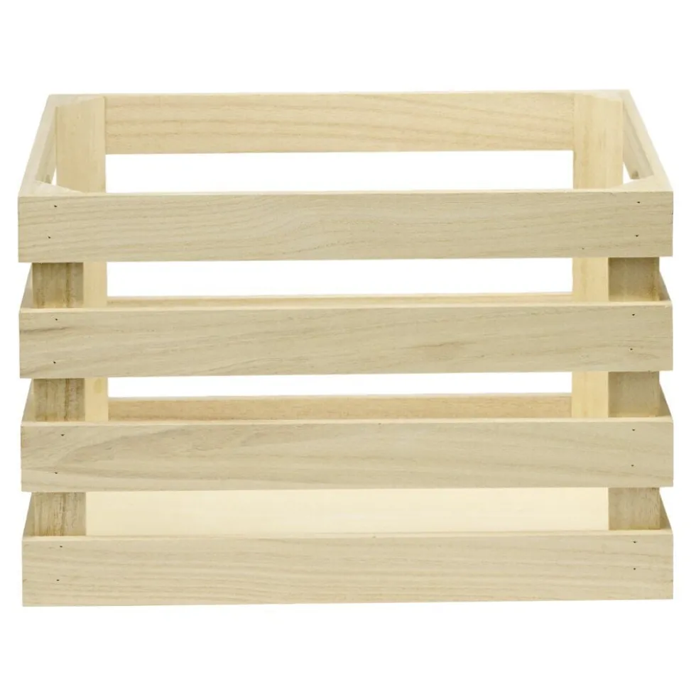 Cagette en bois 28x18xH18cm