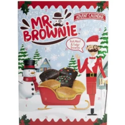 Calendrier de l'avent gâteaux Mr Brownie 24 cases 600gr