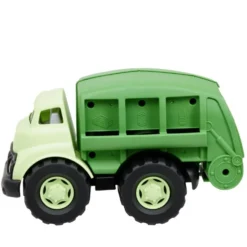 Camion à poubelle vert