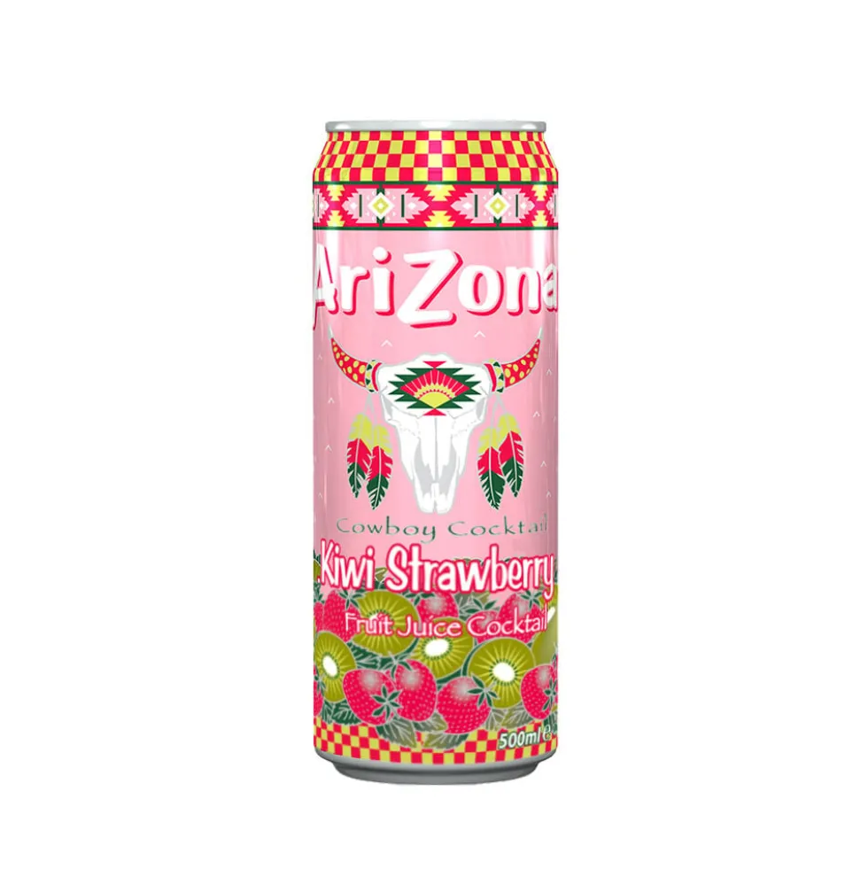 Canette boisson Arizona kiwi fraise 50cl