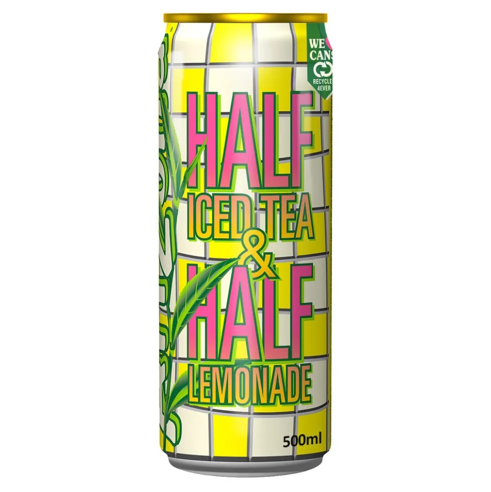Canette boisson Arizona thé glacé citron limonade 50cl