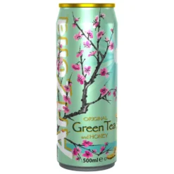 Canette boisson Arizona thé vert 50cl