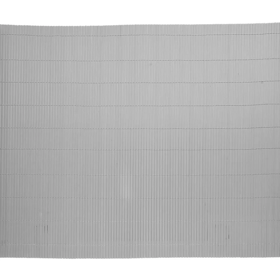 Canisse double face occultation modérée PVC grise 300xH100cm