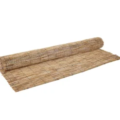 Canisse roseau pelé naturel brise-vue rouleau 120x500cm