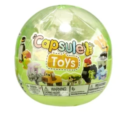 Capsule oeuf animal à construire Ø6,5cm (3 modèles)