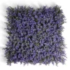 Carré végétal artificiel violette 25x25cm clipsable