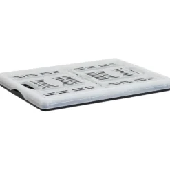 Casier pliant 32L noir et blanc