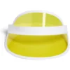 Casquette visière adulte jaune