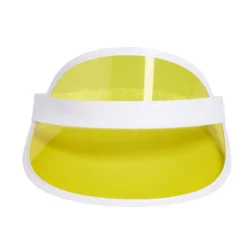 Casquette visière adulte jaune