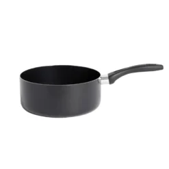 Casserole tous feux sauf induction aluminium noir Ø20cm