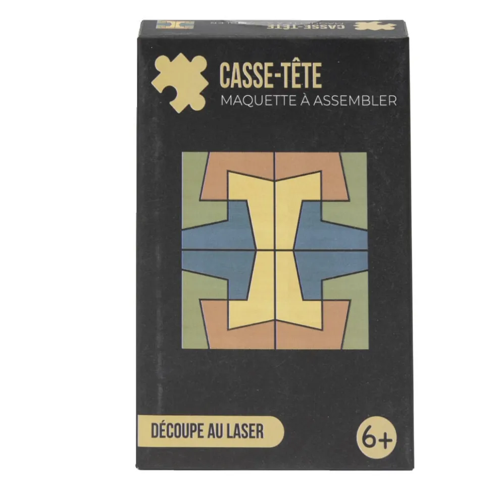 Casse-tête en bois - 8 modèles