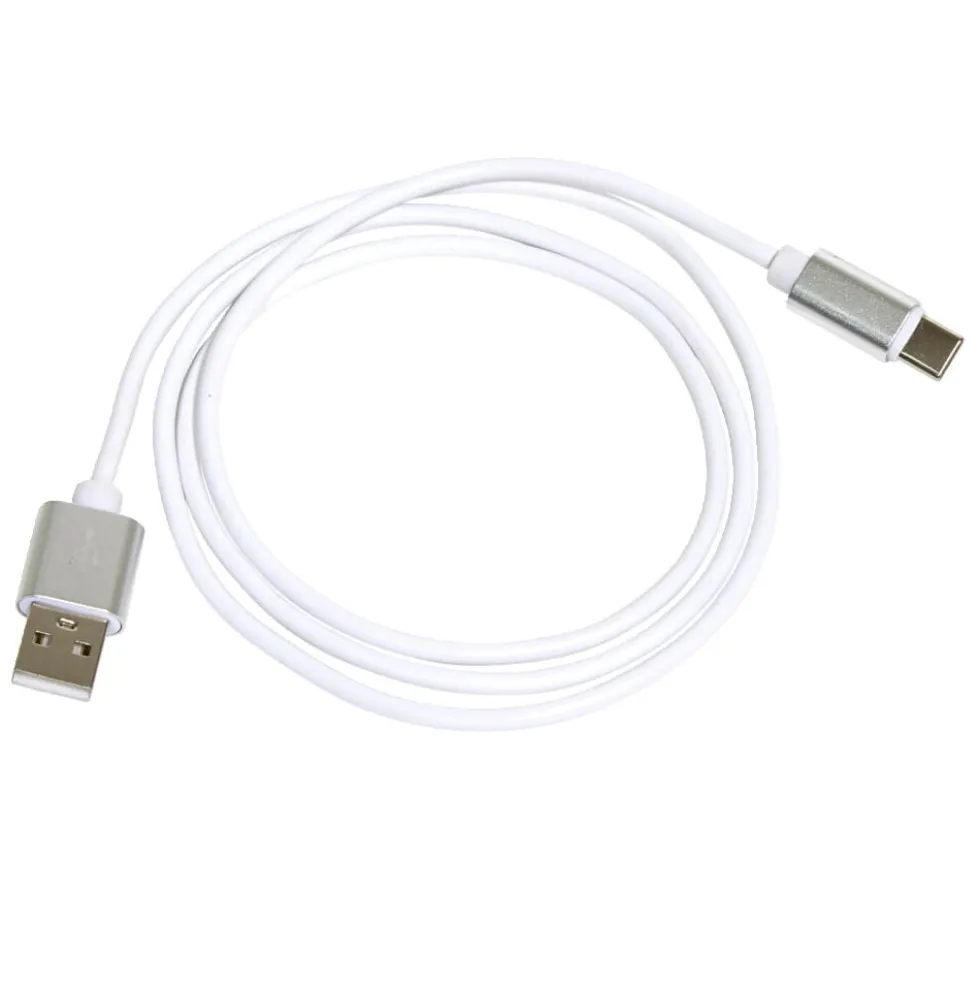 Câble USB-C blanc 1m