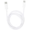 Câble USBC lightning blanc 1m