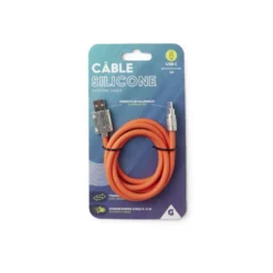 Câble USB-C 1m en silicone