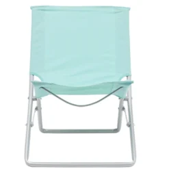 Chaise de plage pliante Funky bleu 58x43xH55cm