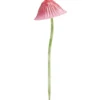 Champignon décoratif en métal à planter H25cm (3 modèles)
