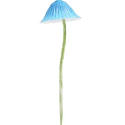 Champignon décoratif en métal à planter H25cm (3 modèles)
